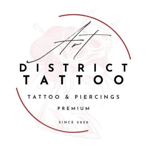 Logo District Tattoo studio partenaire tatouage piercing premium
