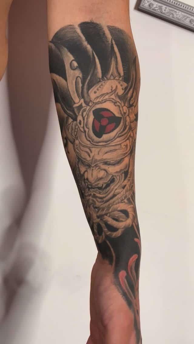 Tatouage manga japonais par David Braccini Art District